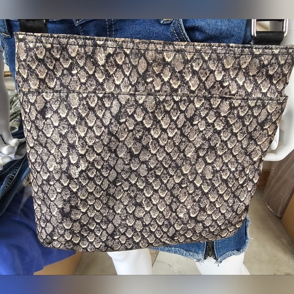 Coach Getaway Snakeskin Print File/Crossbody Bag - Picture 10 of 14